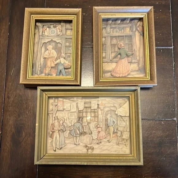 Anton Pieck shadow box art - Picture 1 of 10